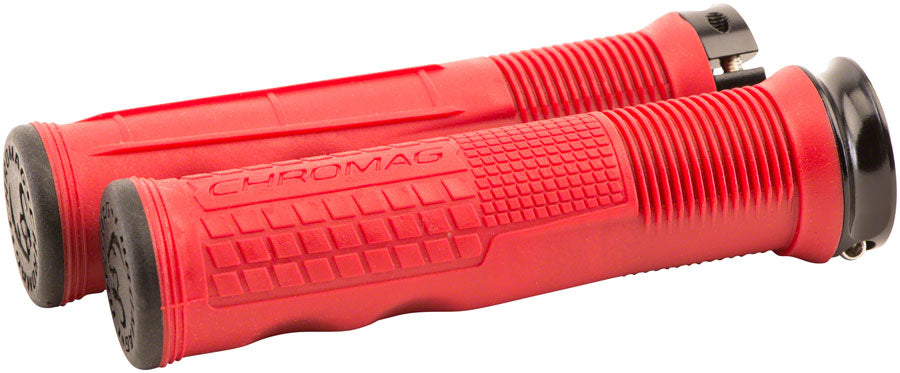 Chromag Format Grips Handlebar Grips Red