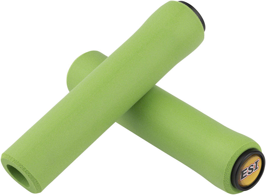 ESI Racer's Edge Grips Handlebar Grips Rubber Green