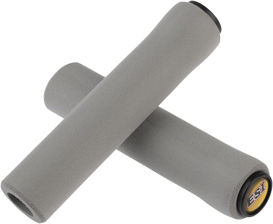 ESI Racer's Edge Grips Handlebar Grips Rubber Gray