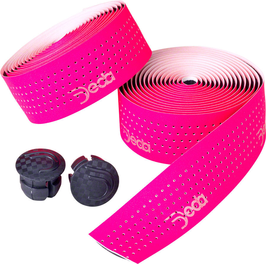 Deda Elementi Fluo Ribbon Bar - Fluo Fuschia Handlebar Tape Pink