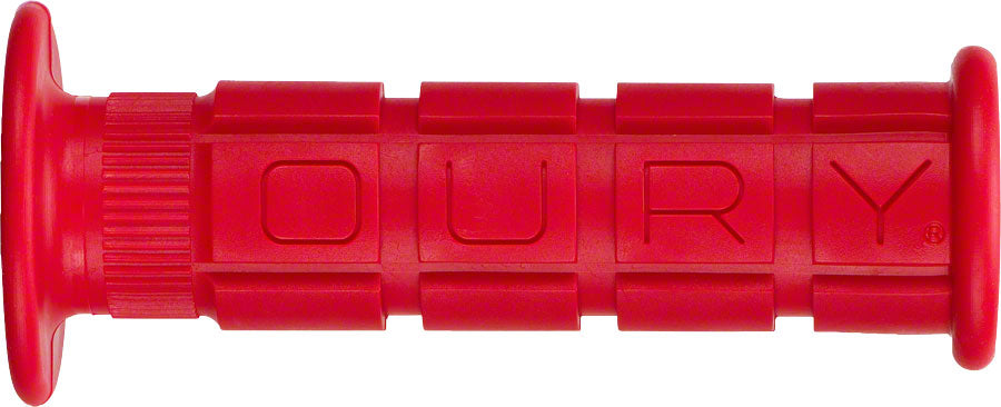 Oury Downhill Grips - Red, Flange