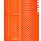 Deity Components DEITY Knuckleduster - Orange Lock-On Handlebar Grips Black