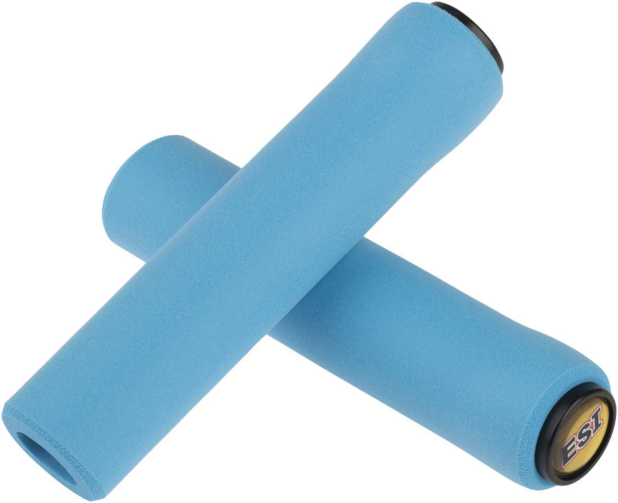 ESI Racer's Edge Grips Handlebar Grips Rubber Blue