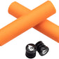 Wolf Tooth Karv Grips Handlebar Grips Rubber Orange