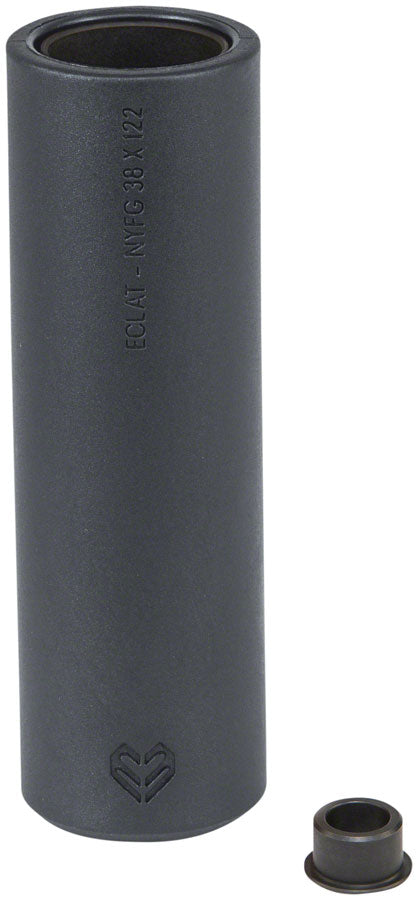 Eclat Venom BMX Peg - 14mm with Adaptor, 4.8", Black