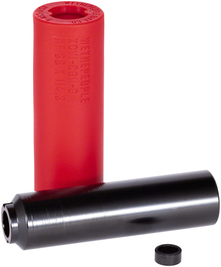 We The People Temper Pegs with 3/8" Adapter - Pair, Red