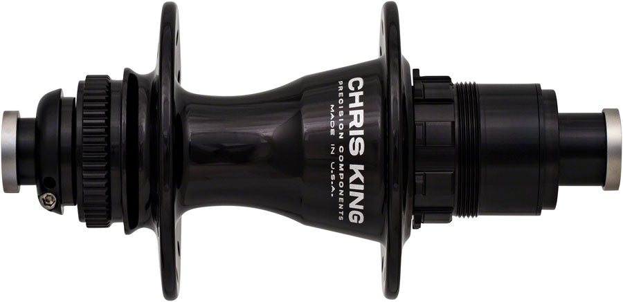 Chris King R45D Rear Hub - 12 x 142mm, Center-Lock, XDR, Black, 24H