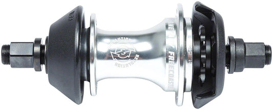 BSD Revolution Rear BMX Hub - 36H, Polished, Includes Hub Guards, RHD