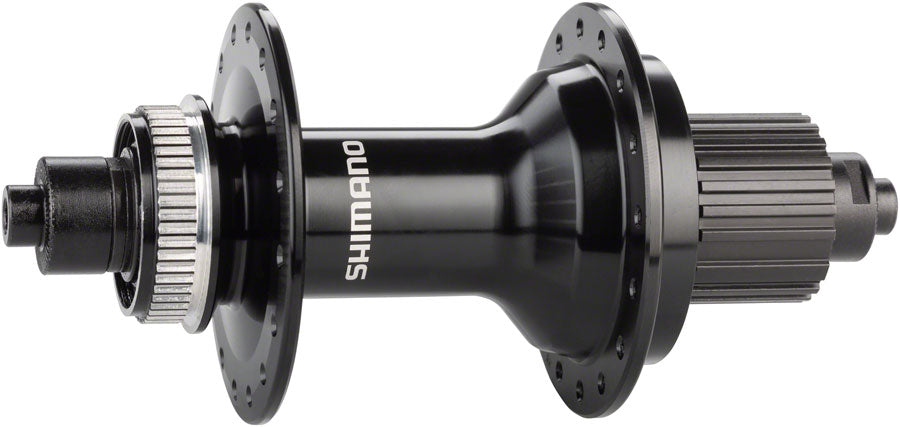 Shimano FH-MT500-B Rear Hub - QR x 141mm, Center-Lock, Micro Spline, Black, 32H