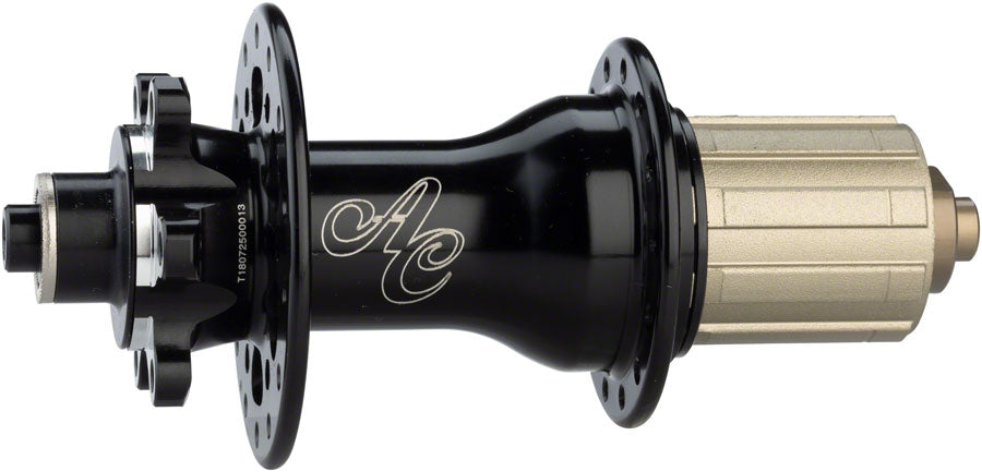 All-City Go-Devil Rear Hub - QR x 135mm/12 x 142mm, 6-Bolt, HG 11 Road, Black, 28H