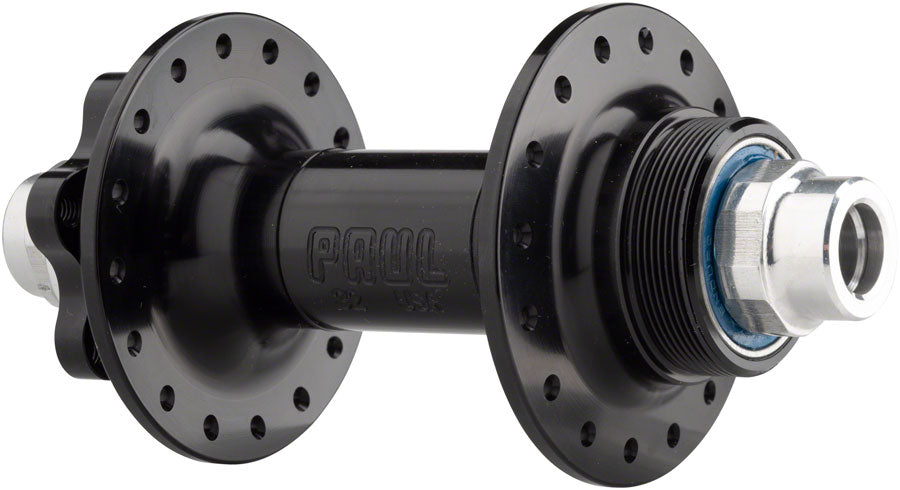 Paul Component Engineering Disk WORD Rear Hub - 12 x 142mm, 6-Bolt, Threaded, Black, 32H