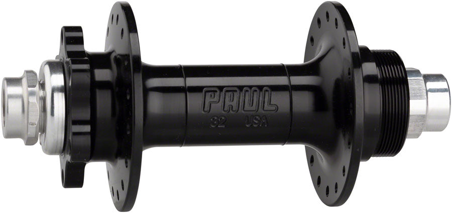 Paul Component Engineering Disk WORD Rear Hub - 12 x 142mm, 6-Bolt, Threaded, Black, 32H