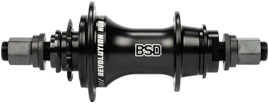 BSD Revolution Hub LHD With Hubguards - Black