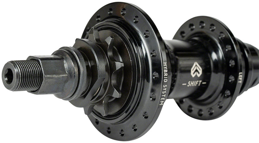 Eclat Shift Freecoaster/Cassette Rear Hub - Black, LHD