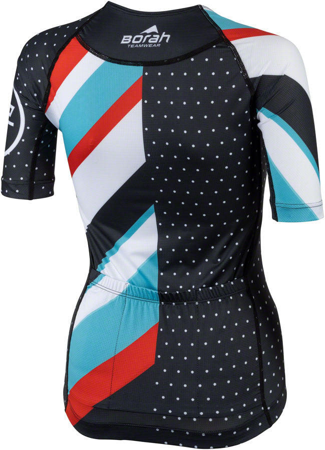 Teravail Waypoint Women's Jersey - Black, White, Blue, Red, Small
