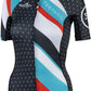 Teravail Waypoint Women's Jersey - Black, White, Blue, Red, Large