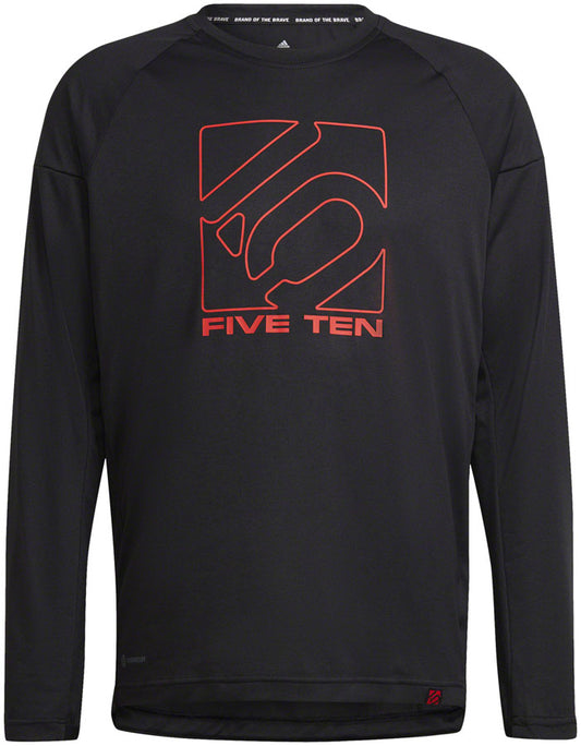 Five Ten Long Sleeve Jersey - Black, Large