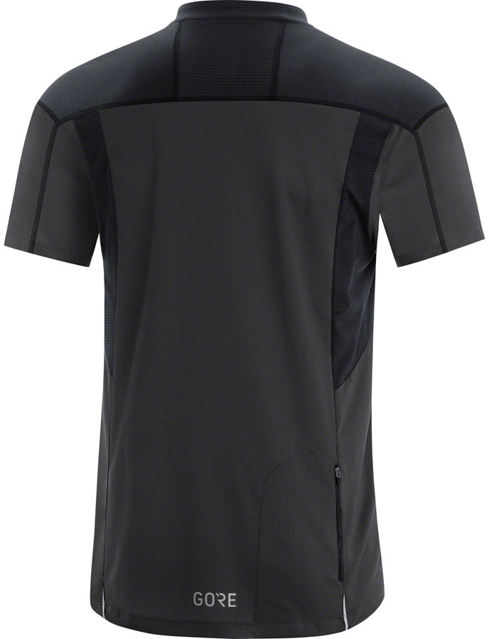 GORE C3 Zip Cycling Jersey - Terra Grey/Black, Men's, Medium