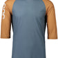 POC Pure 3/4 Jersey - Blue/Brown, Small