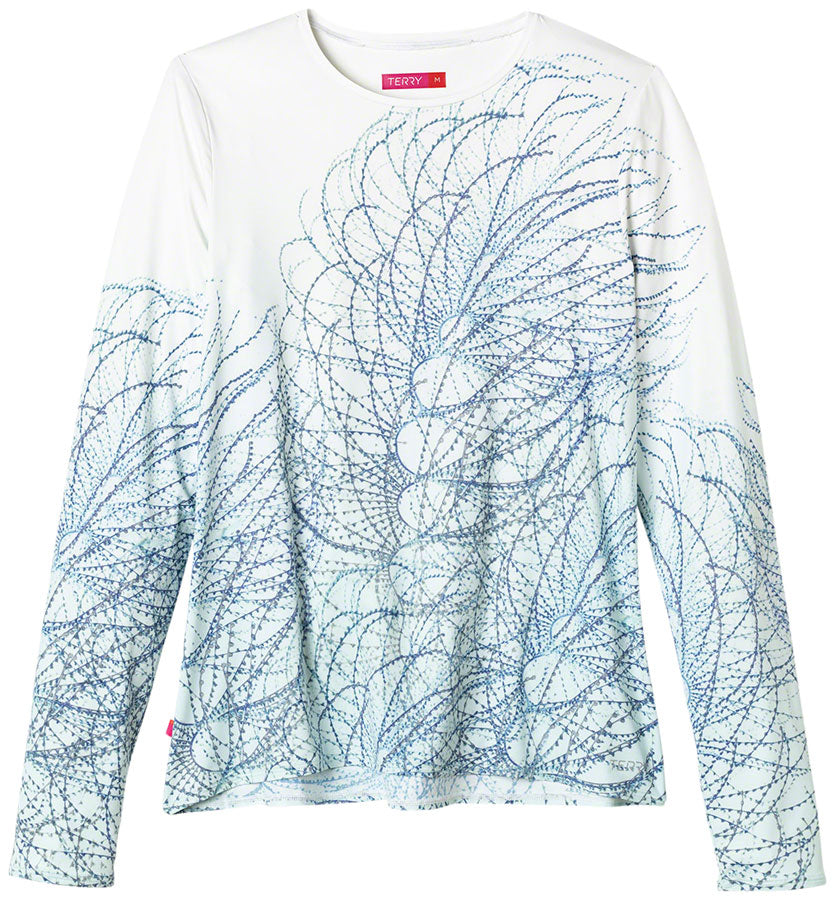 Terry Soleil Flow Long Sleeve Top - Oceanic, Large