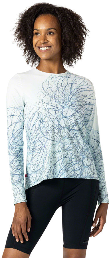 Terry Soleil Flow Long Sleeve Top - Oceanic, X-Large