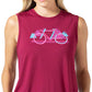 Terry Tech Tank - Anemone/Block, X-Large