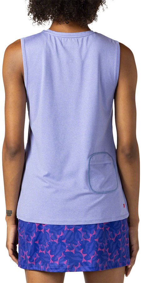Terry Tech Tank - Iris/Spoke, Small