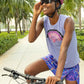 Terry Tech Tank - Iris/Spoke, X-Large