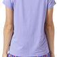 Terry Tech Tee - Flow, Iris/Block, Large