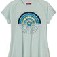 Terry Tech Tee - Flow, Sea/Spoke, Small