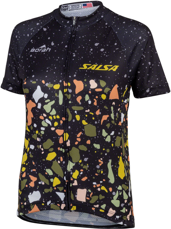 Salsa Women's Terrazzo Jersey - X-Large, Black