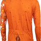 Salsa Men's Terrazzo Long Sleeve Jersey - Medium, Orange