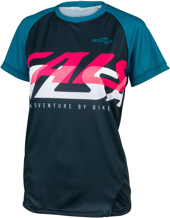 Salsa Women's Echo MTB Jersey - Small, Dark Blue