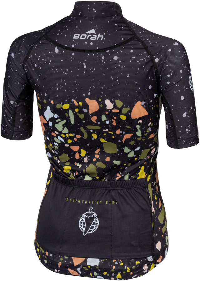 Salsa Women's Terrazzo Aero Jersey - Medium, Black