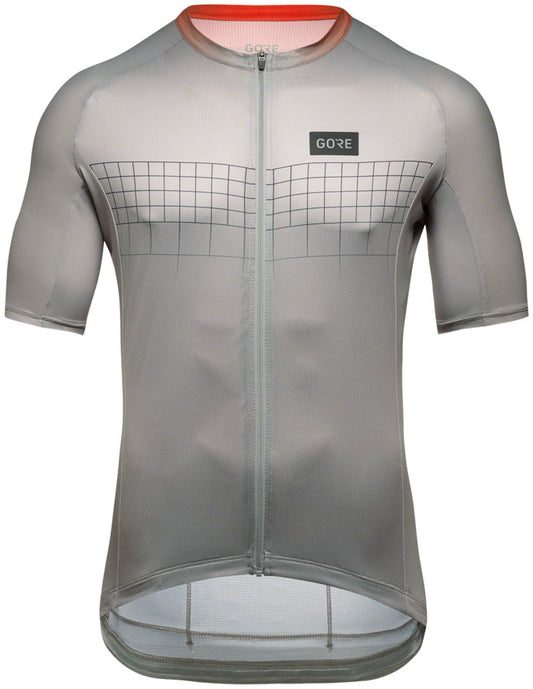 GORE Grid Fade Jersey 2.0 - Gray/Fire, Women's, Medium