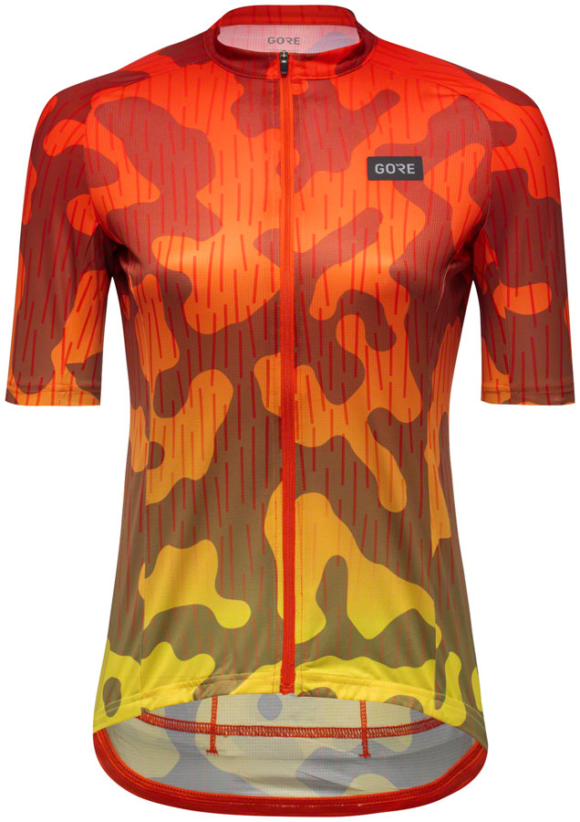 GORE Rain Camo Jersey - Women's, Fire, Large