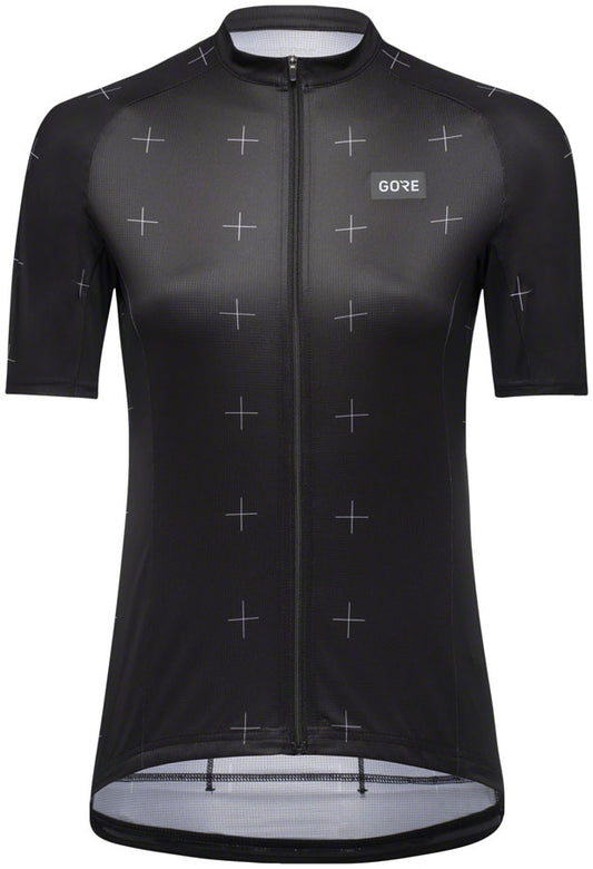 GORE Daily Jersey - Black/White, Women's, Medium/8-10