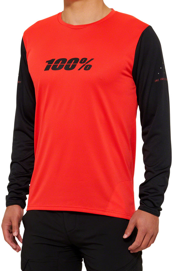 100% Ridecamp Jersey - Red/Black, X-Large