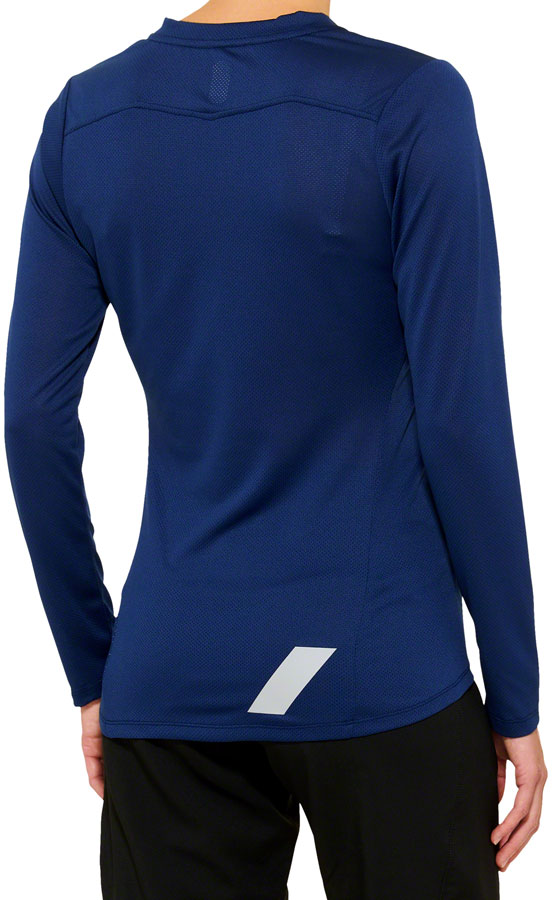 100% Ridecamp Jersey - Navy, Women's, Short Sleeve, Small