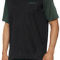 100% Ridecamp Jersey - Black/Green, Short Sleeve, Men's, Small