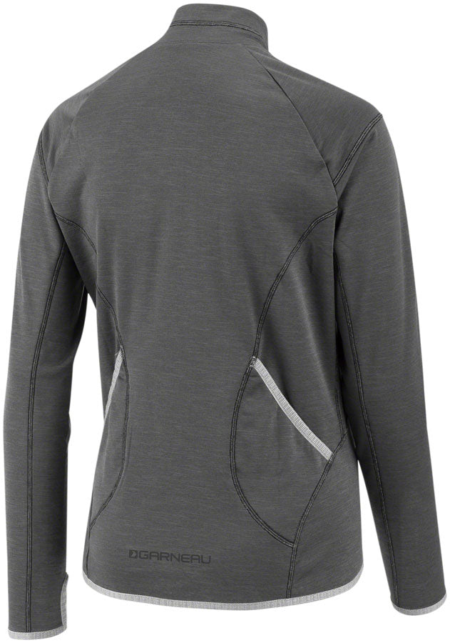 Garneau Edge 2 Jersey - Asphalt, Long Sleeve, Women's, Small