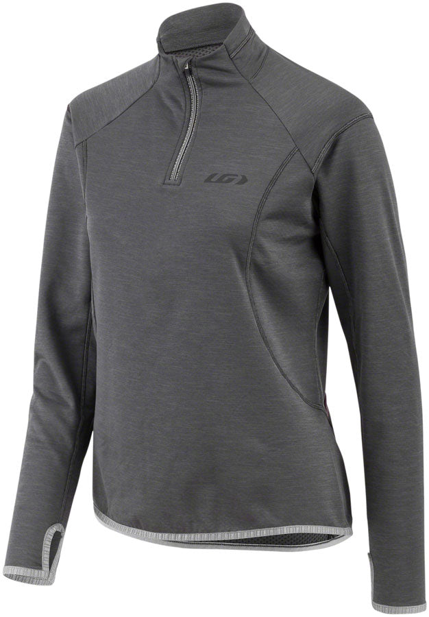 Garneau Edge 2 Jersey - Asphalt, Long Sleeve, Women's, Small