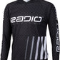 Radio Microdot BMX Race Jersey - Black, Long Sleeve, Men's, 2X-Large