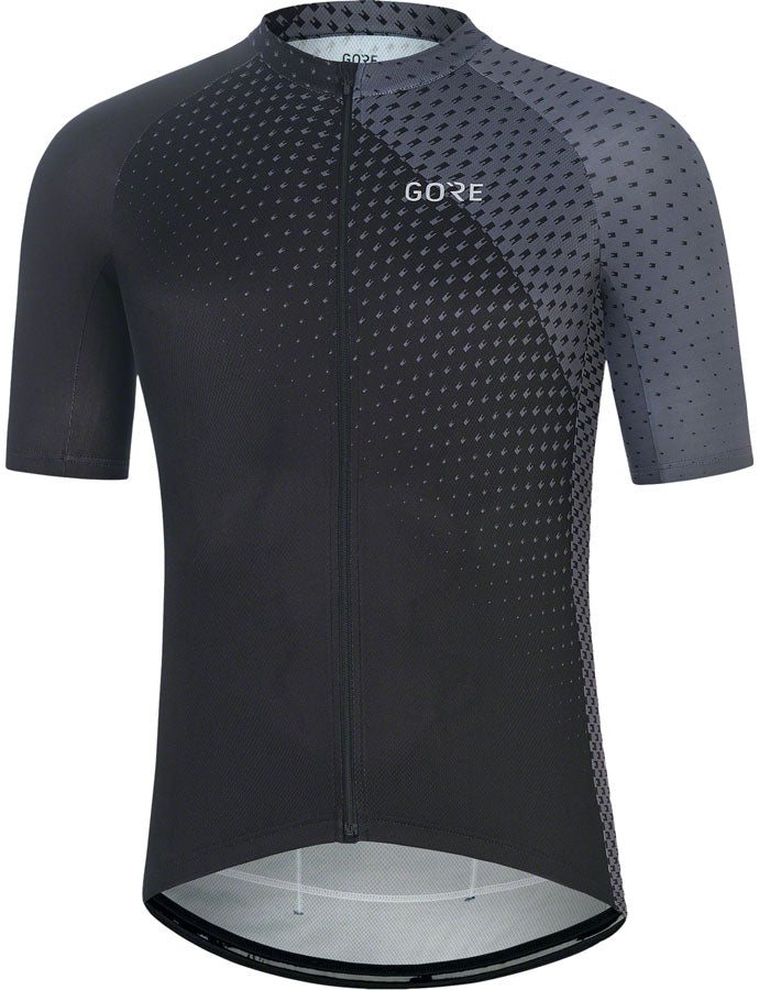 GORE Flash Cycling Jersey - Black/Graystone, Men's, Small