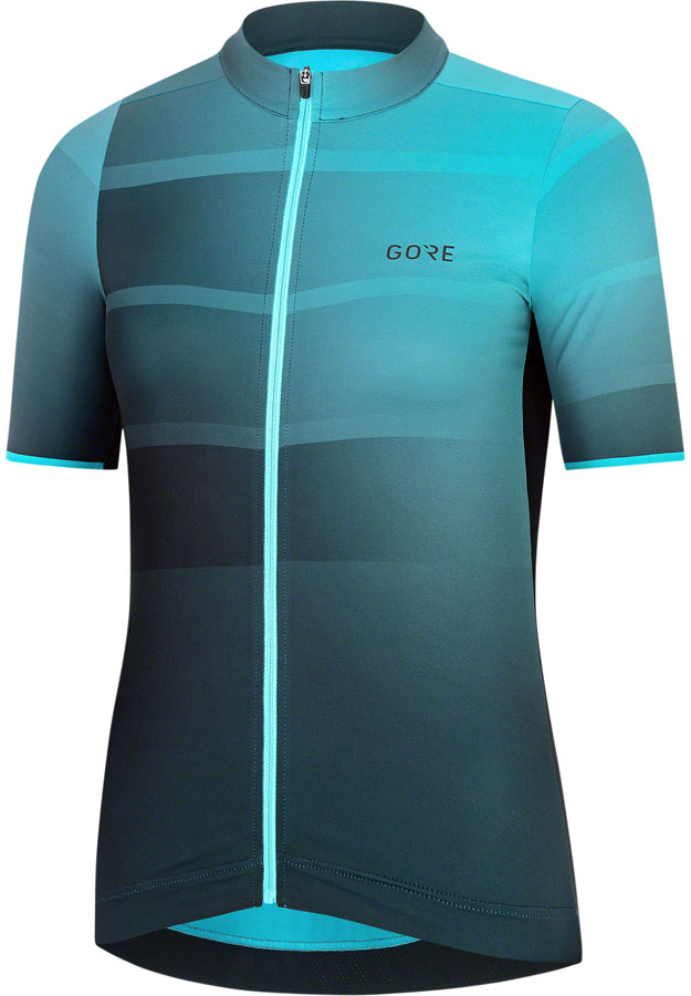 GORE Force Cycling Jersey - Scuba Blue/Orbit Blue, Women's, Large