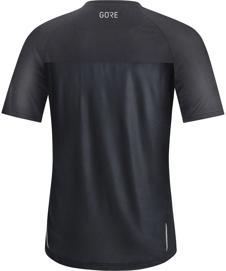 GORE Trail Short Sleeve Shirt - Black/Terra Grey, Men's, Small