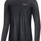 GORE Trail Long Sleeve Shirt - Black/Terra Grey, Men's, Small