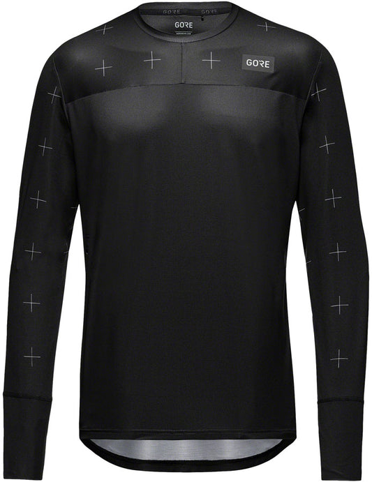 GORE Trail KPR Daily Jersey - Long Sleeve, Black, Men's, Large