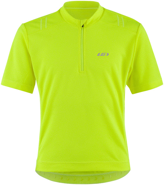 Garneau Lemmon 2 Junior Jersey - Bright Yellow, Short Sleeve, Youth, Medium