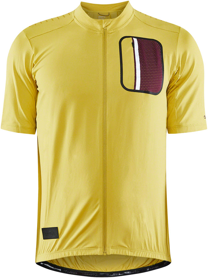 Craft ADV Offroad Jersey - Short Sleeve, Cress/Burgundy, Large, Men's